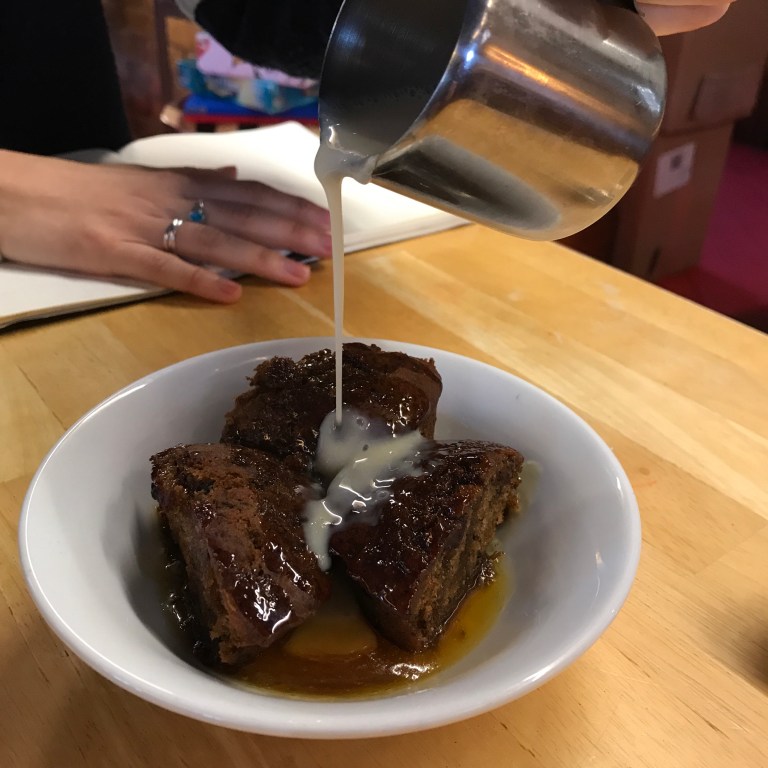 sticky toffee pudding