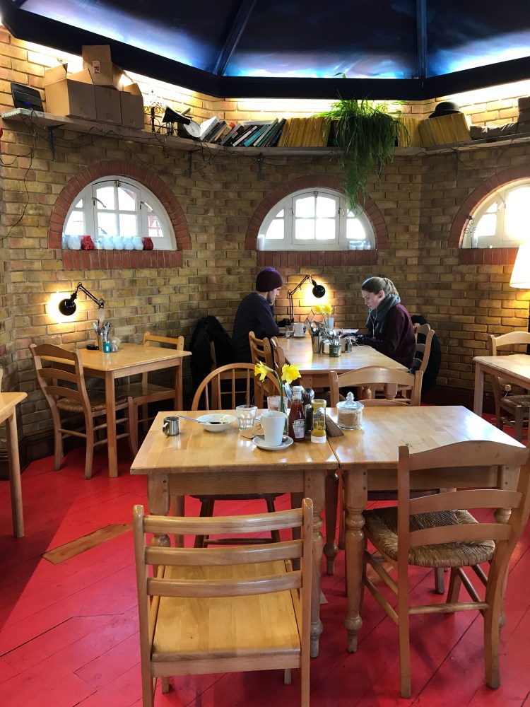 seating at cafe van gogh