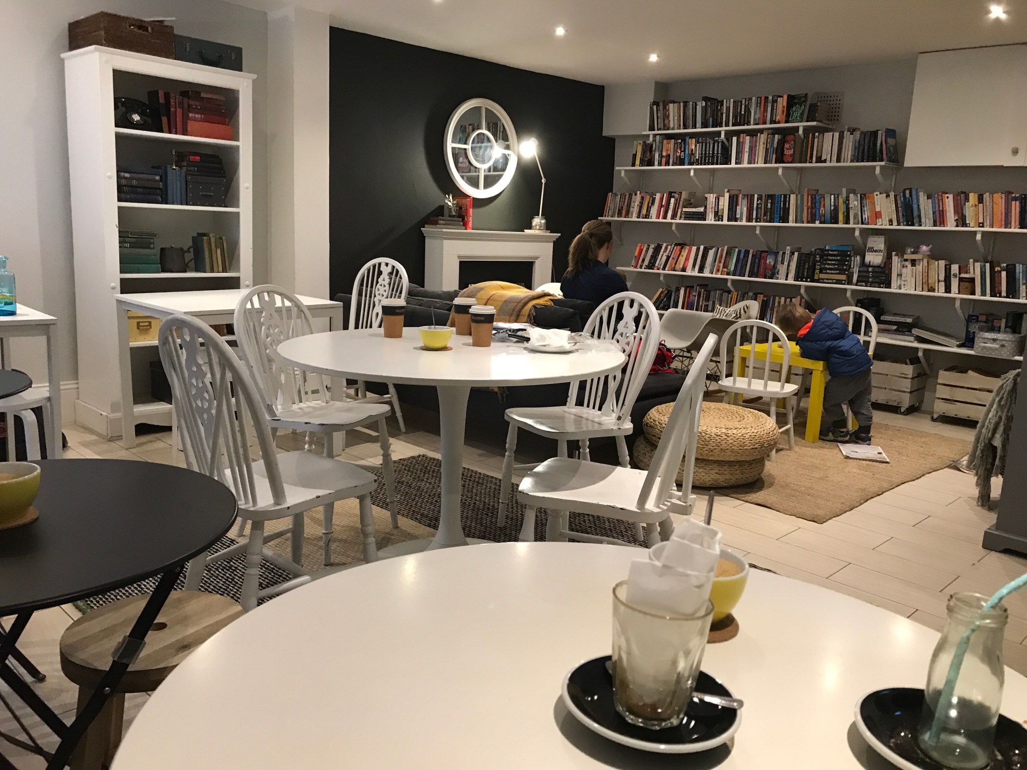 Vanilla Black Coffee and Books