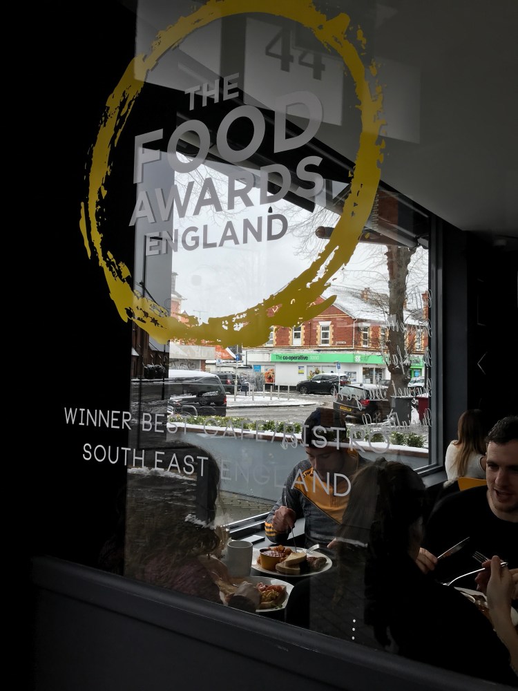 The Food Awards England Café YOLK