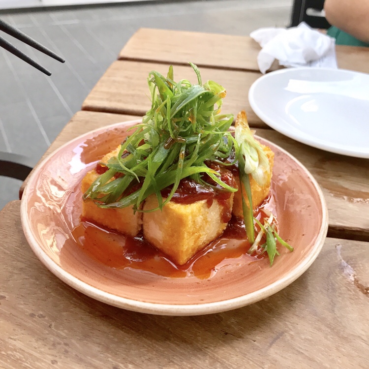 Spicy Agedashi Tofu