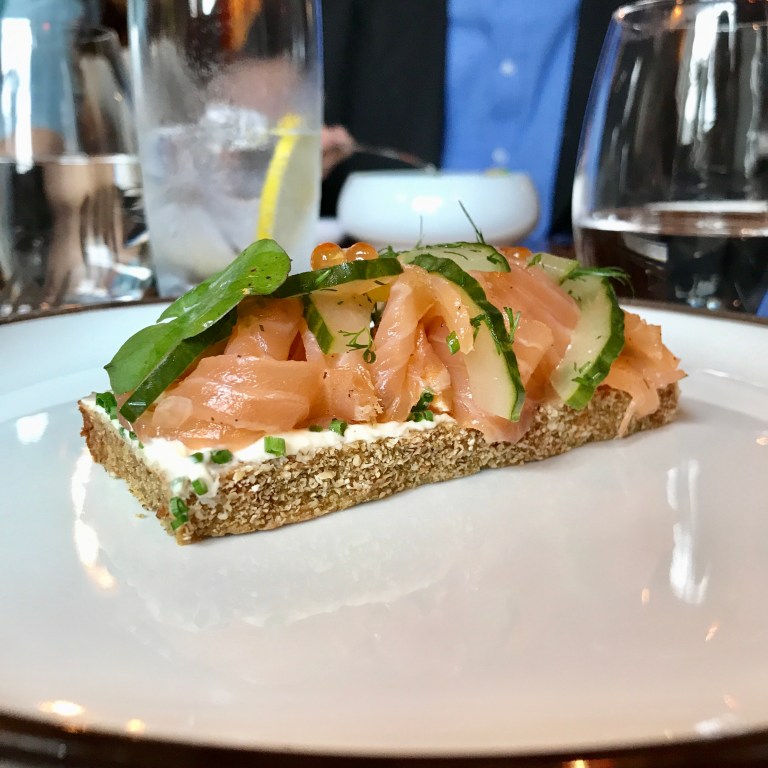 Earl Grey Tea Smoked Salmon
