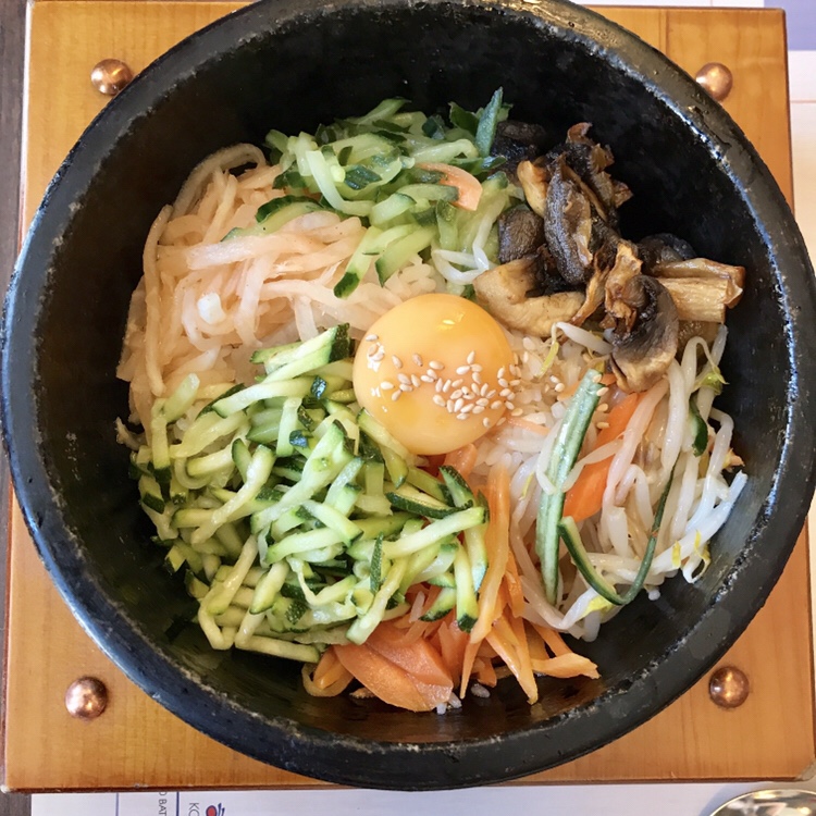 Mushroom Bibimbap