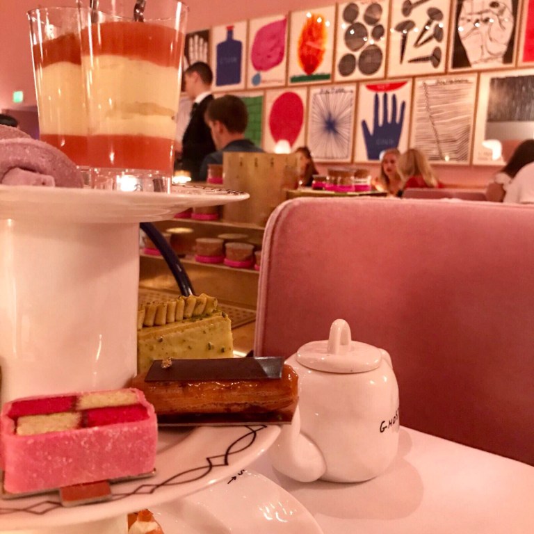 Afternoon tea at Sketch London