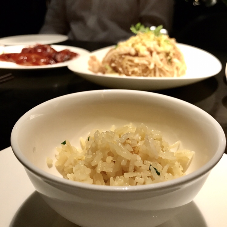 Spring onion and egg fried rice