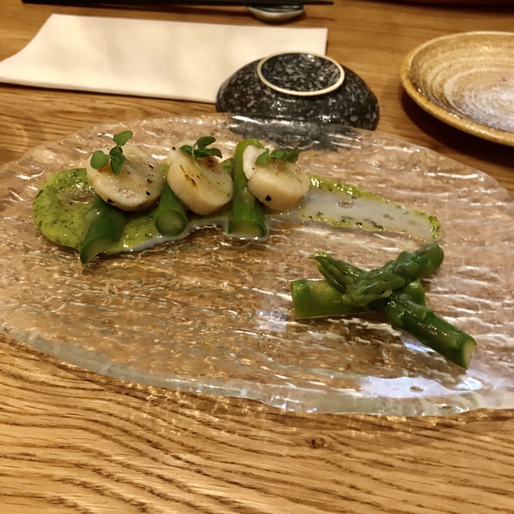 Scallops & Asparagus