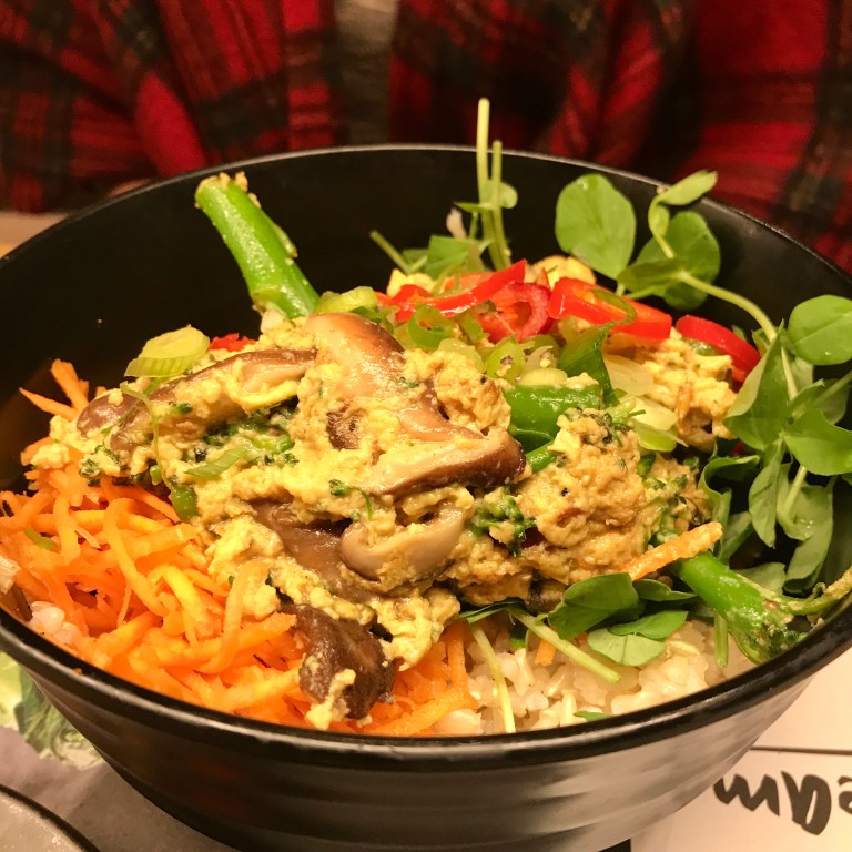 shiitake donburi