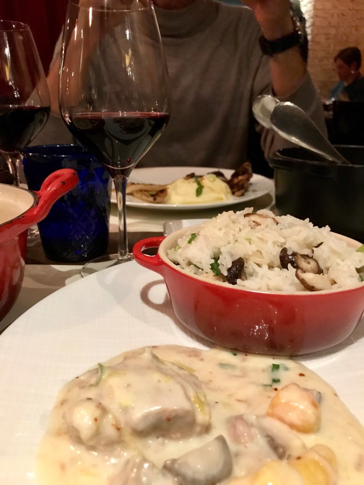 Veal Blanquette with vanilla and lemongrass, with flavour fried rice