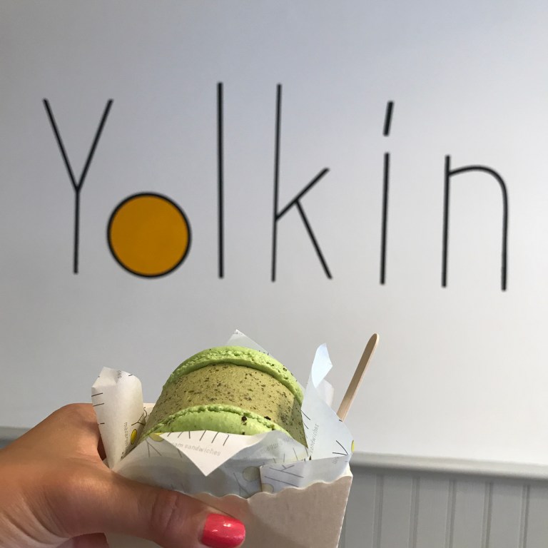 Matcha Macaron Sandwich