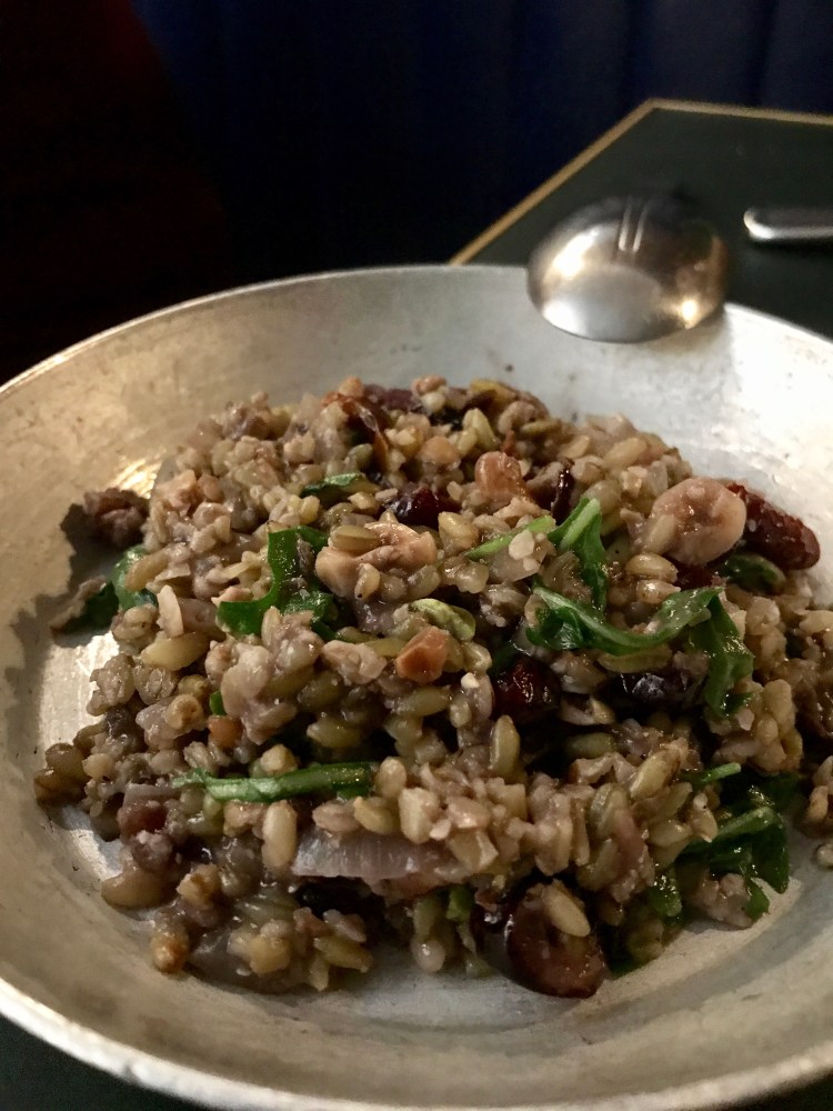 Citrus, sage, forbidden rice