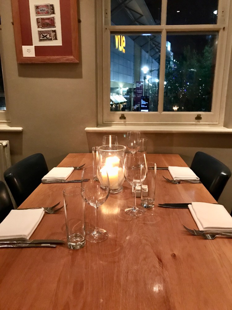 London Street Brasserie, Reading Berkshire