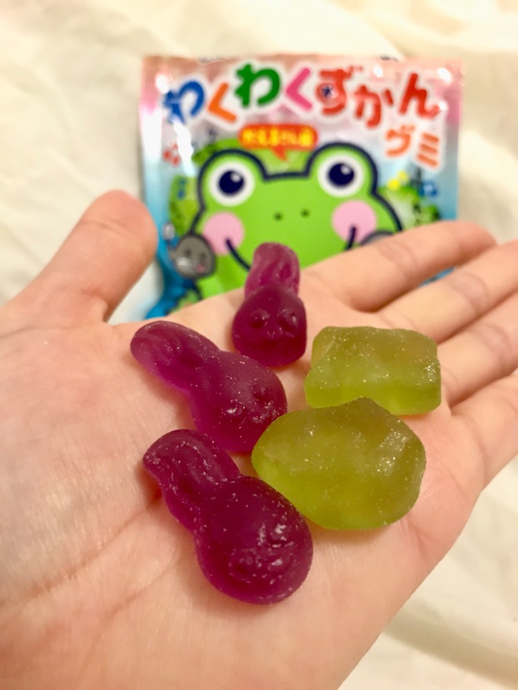 Kabaya Frog Apple and Grape Gummy Candy