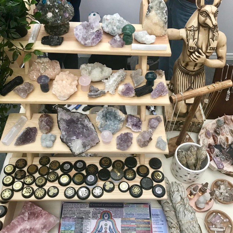 Crystals at Vegan Life Live 2019