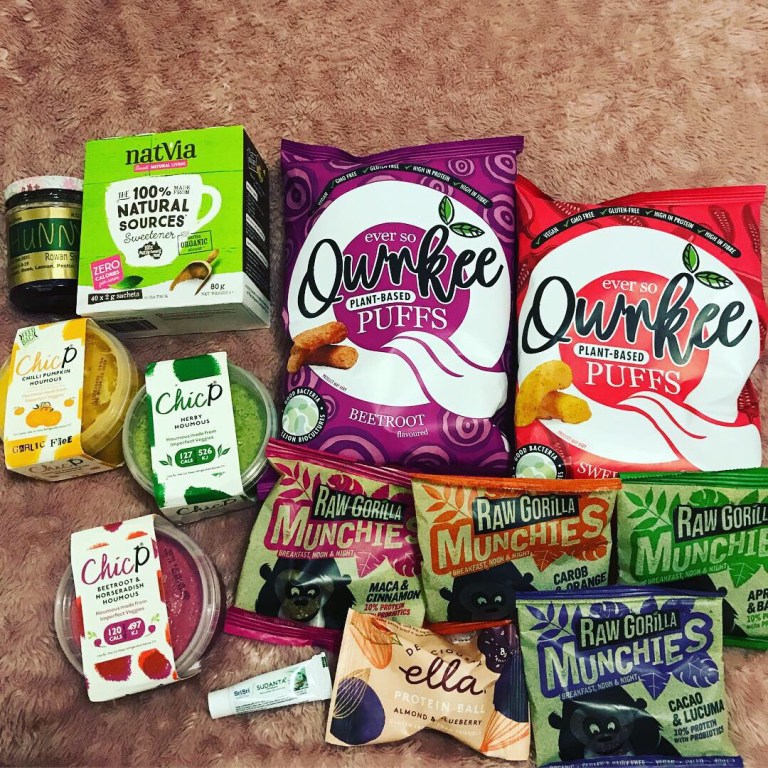 Snacks from Vegan Life Live 2019