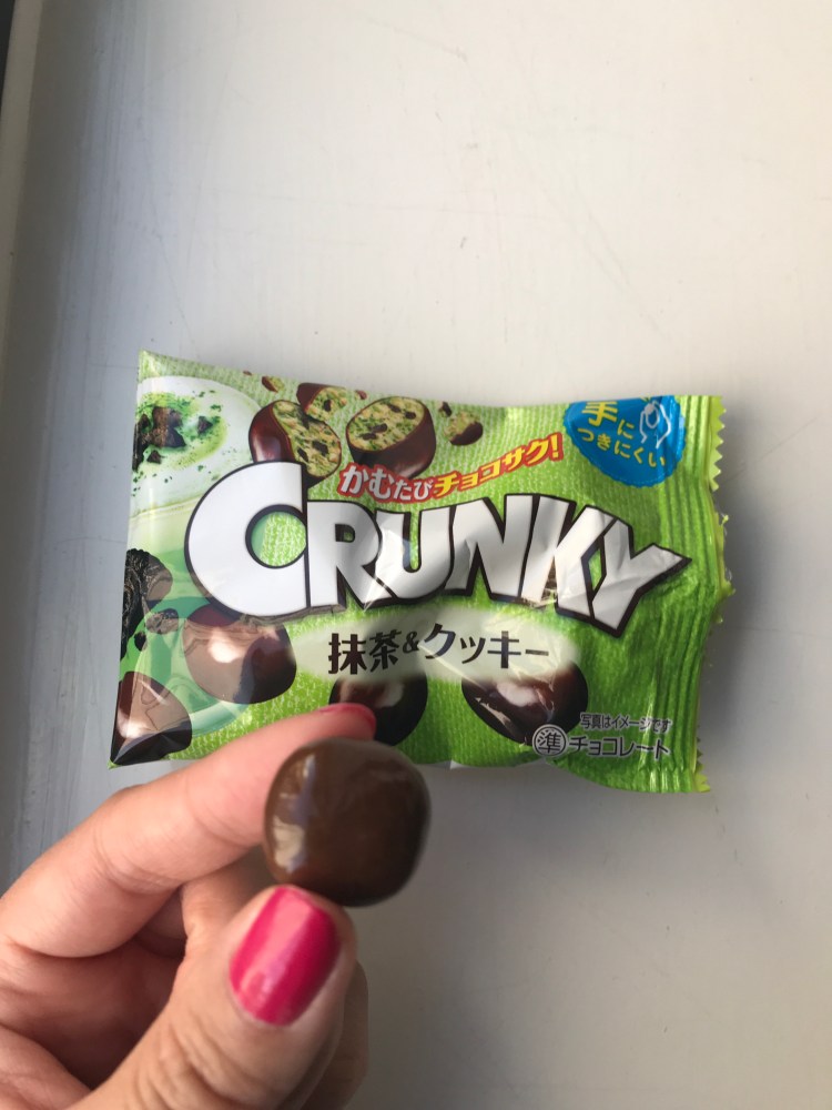 Lotte Crunchy Matcha Green Tea & Cookie Chocolates