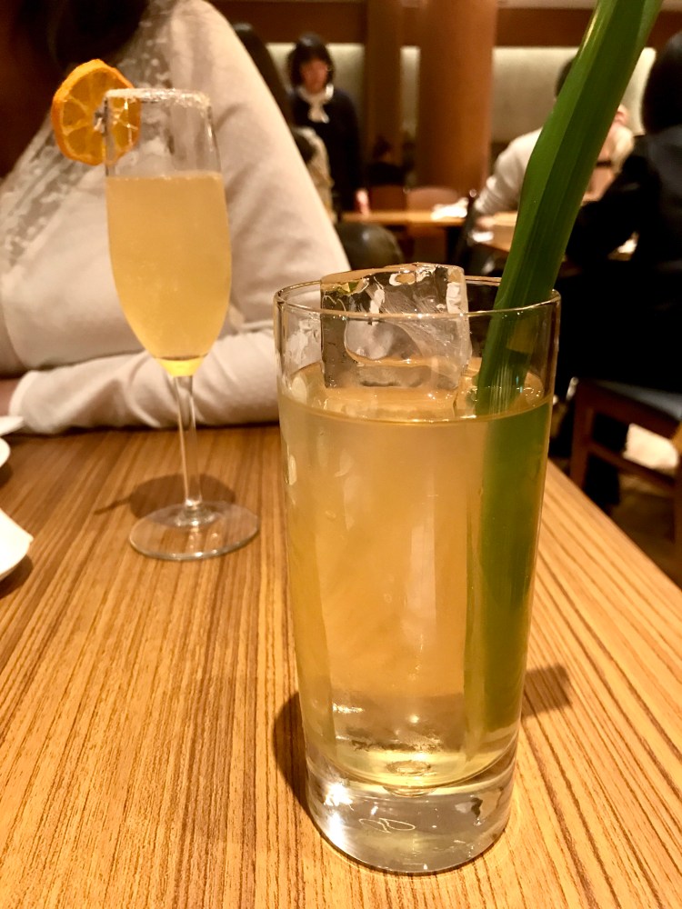 Cocktails at Din Tai Fung Restaurant