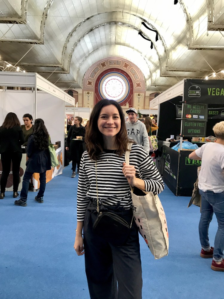 Claire at Alexandra Palace