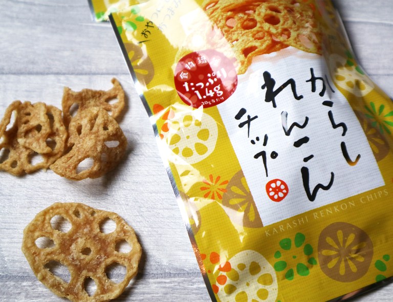 Sokan Karashi Mustard Lotus Root Crisps