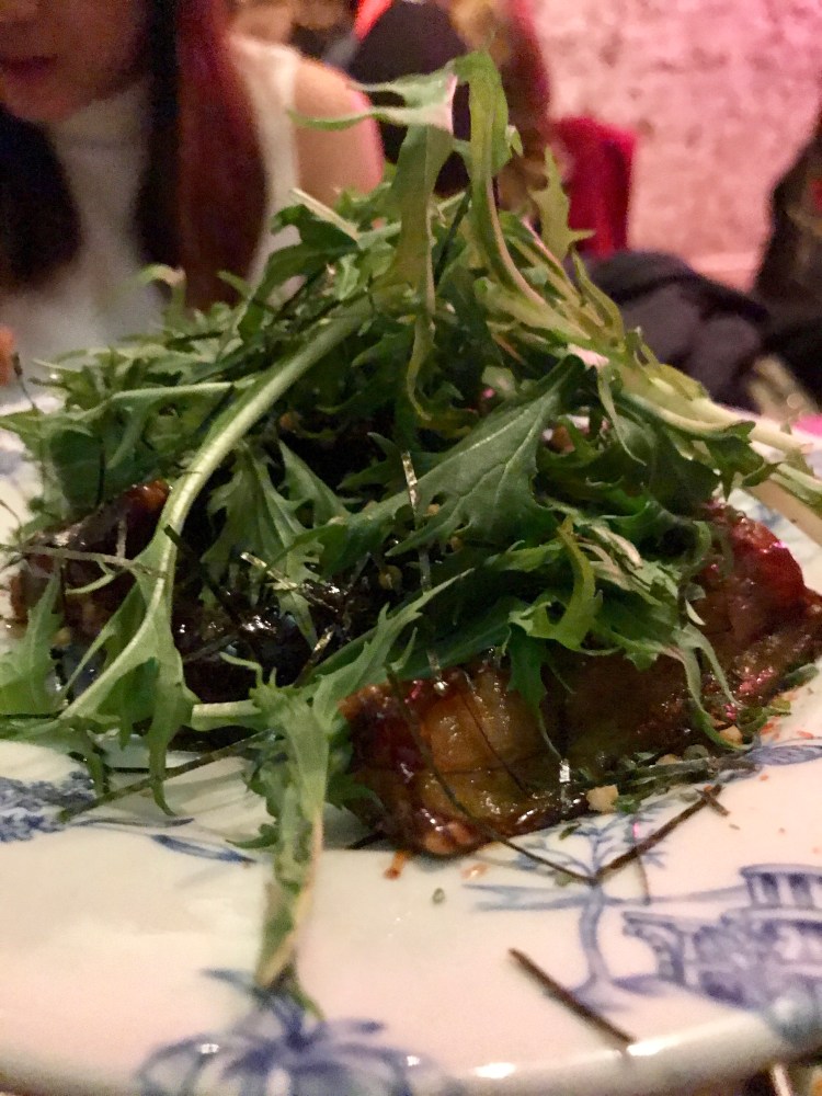 Aubergine – 4 miso – bubu arare