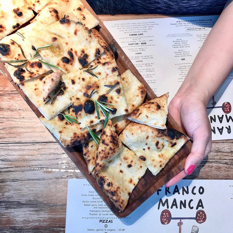 Pizza bread, salt & rosemary