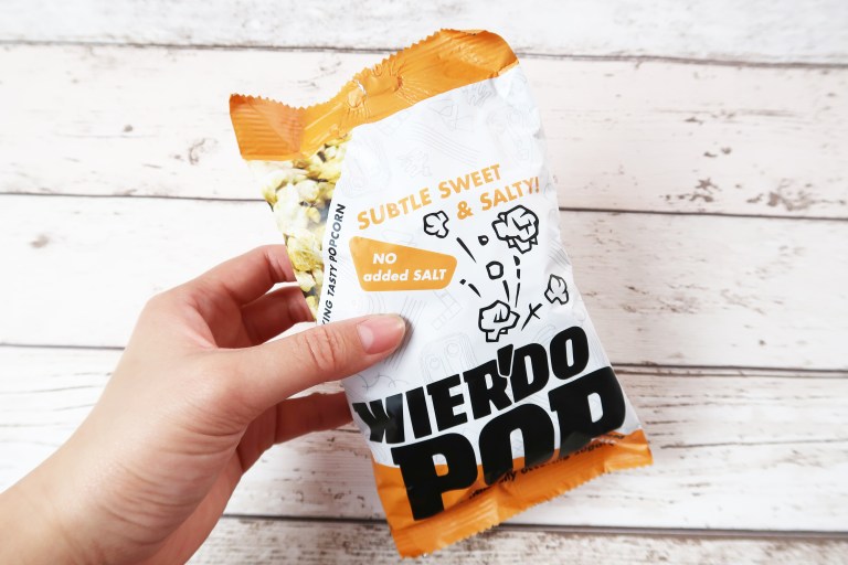 WIER'DO POP subtle sweet & salted flavour