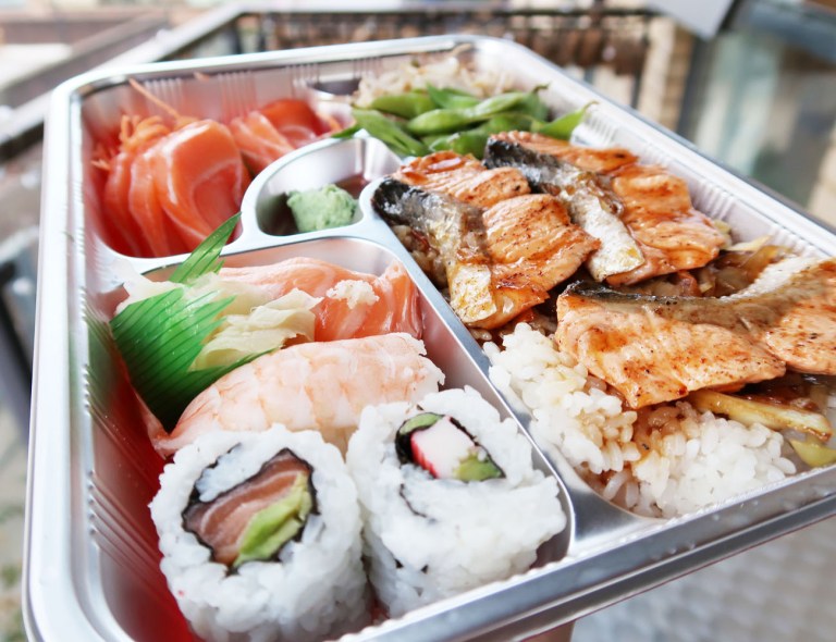 Salmon Teriyaki Bento