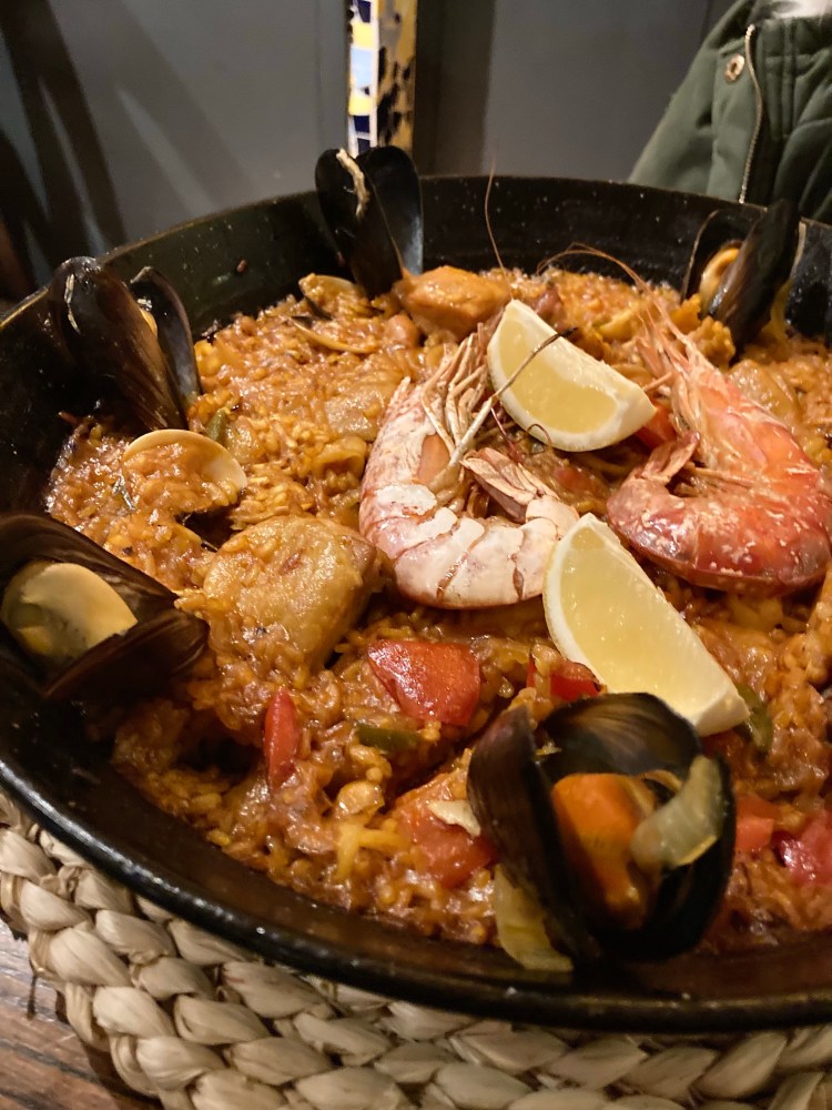 Seafood Paella